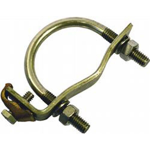 UBolt Clamp; brass/bronze; 41/2" to 63/4"; with (1) wire .162 .5